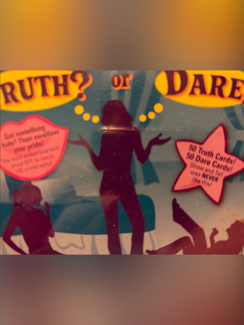 Truth or Dare Game - Blue Party Edition